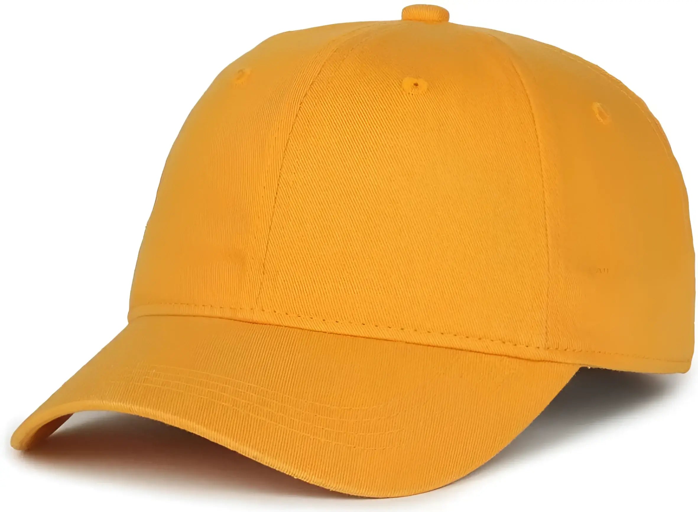 OC Sports GWT-111 Adjustable Strap Garment Wash Cotton Cap - Gold - Gold / 6 7/8’’ - 7 1/2’’