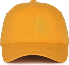 OC Sports GWT-111 Adjustable Strap Garment Wash Cotton Cap - Gold - Gold / 6 7/8’’ - 7 1/2’’