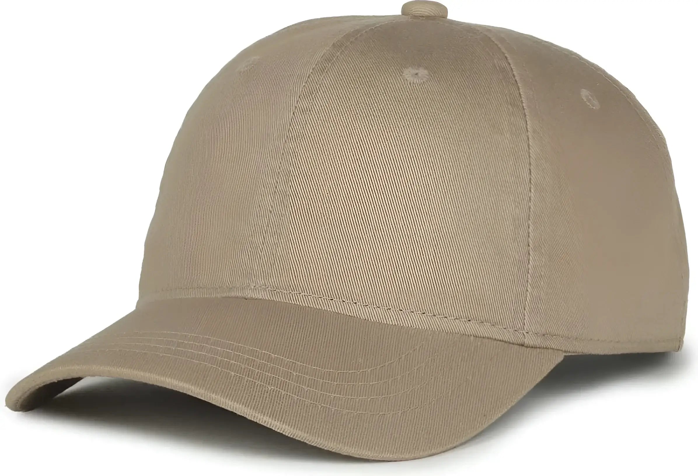 OC Sports GWT-111 Adjustable Strap Garment Wash Cotton Cap - Khaki