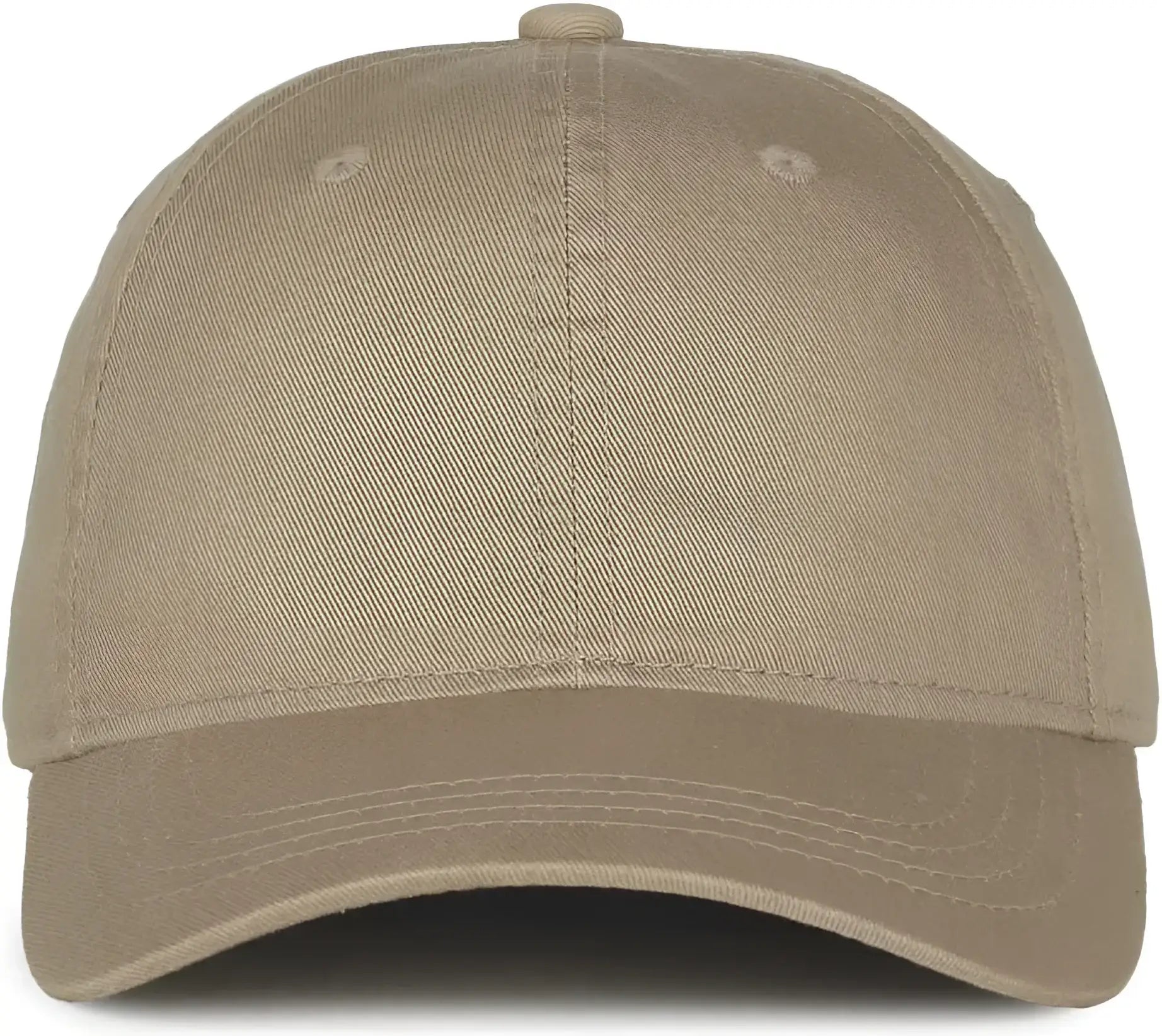 OC Sports GWT-111 Adjustable Strap Garment Wash Cotton Cap - Khaki