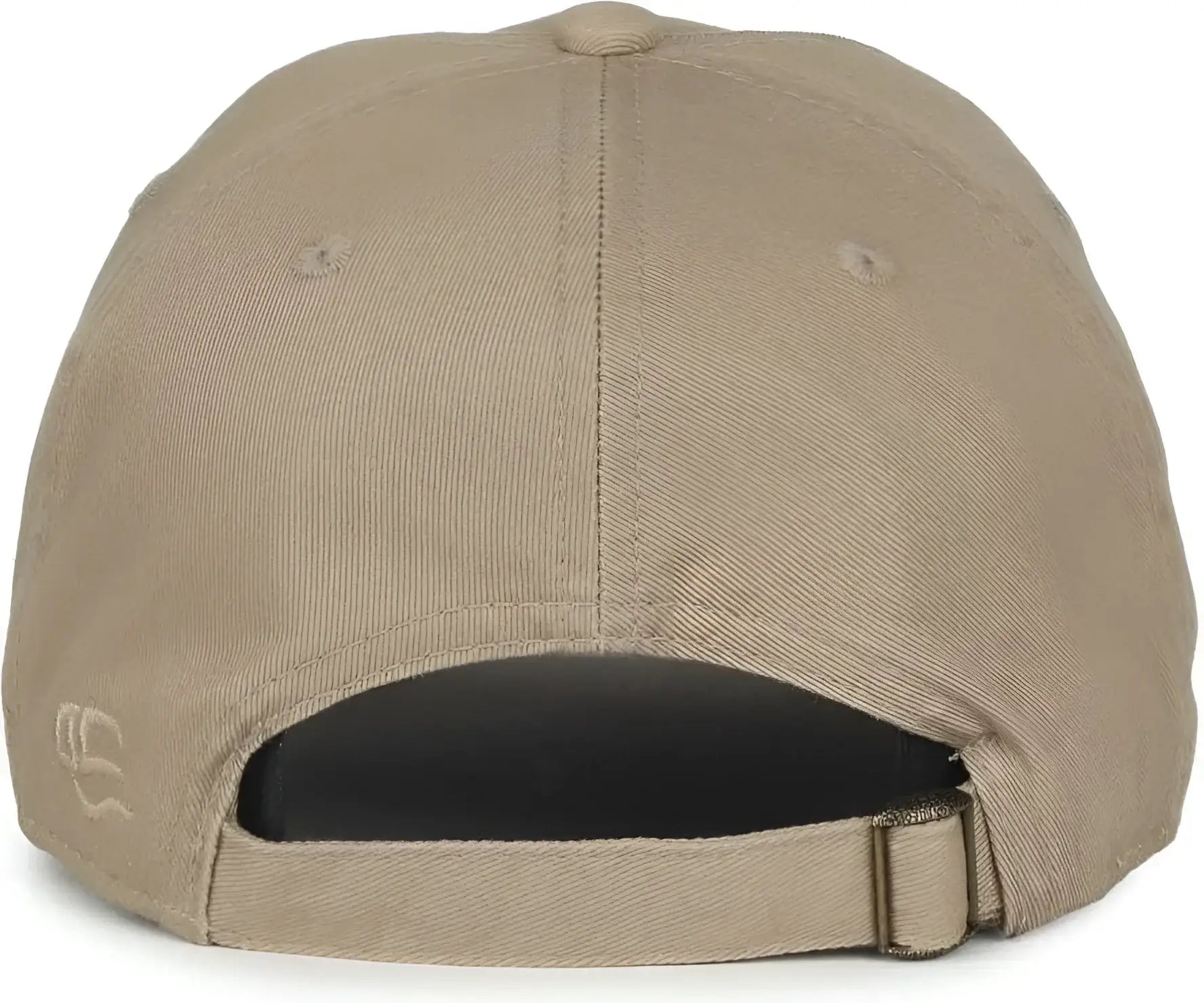 OC Sports GWT-111 Adjustable Strap Garment Wash Cotton Cap - Khaki