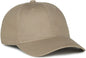 OC Sports GWT-111 Adjustable Strap Garment Wash Cotton Cap - Khaki - Khaki / 6 3/8’’ - 7’’