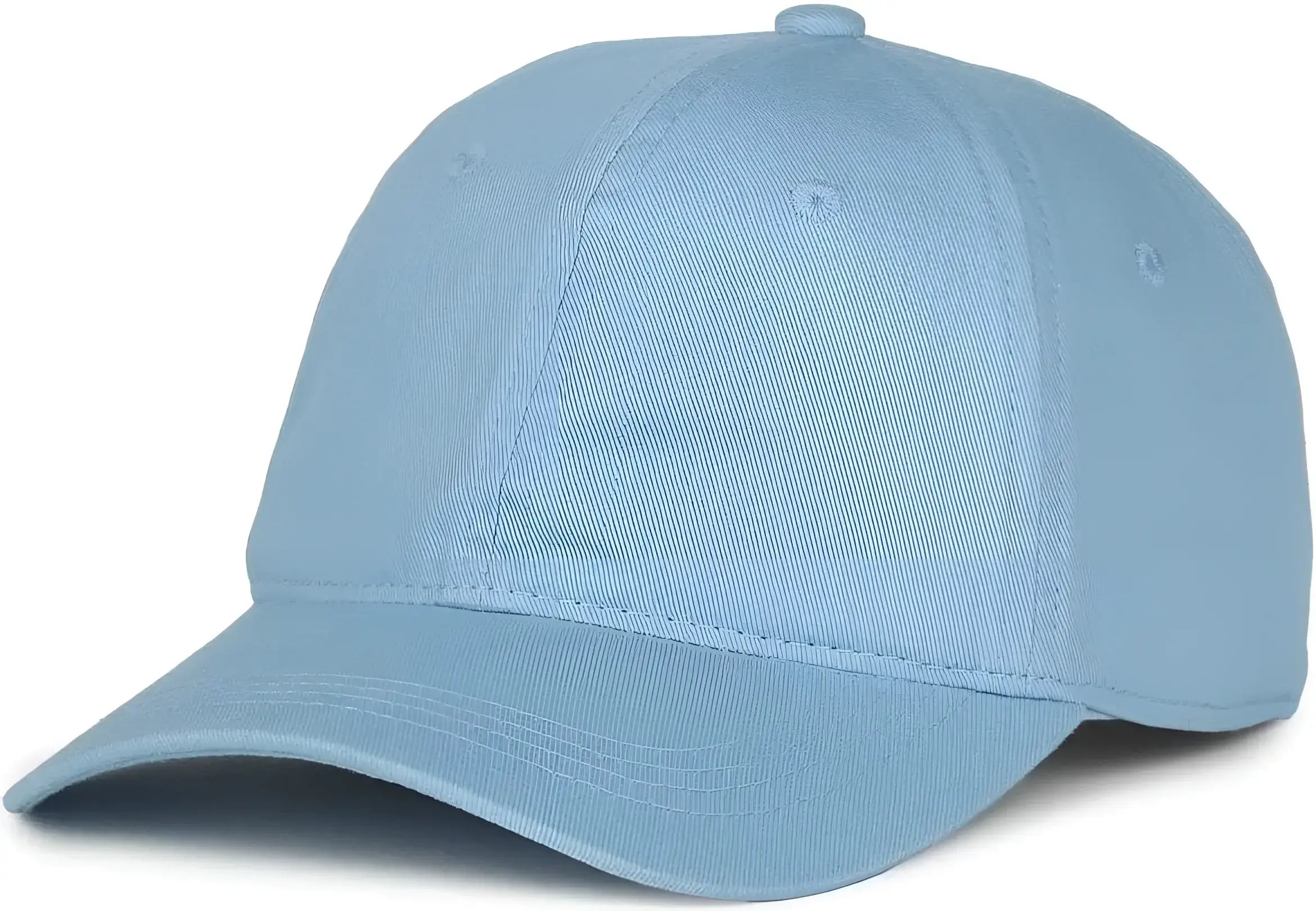 OC Sports GWT-111 Adjustable Strap Garment Wash Cotton Cap - Lt Blue - Columbia Blue / 6 7/8’’ - 7 1/2’’