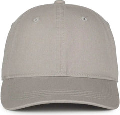 OC Sports GWT-111 Adjustable Strap Garment Wash Cotton Cap - Lt Gray - Light Gray / 6 7/8’’ - 7 1/2’’