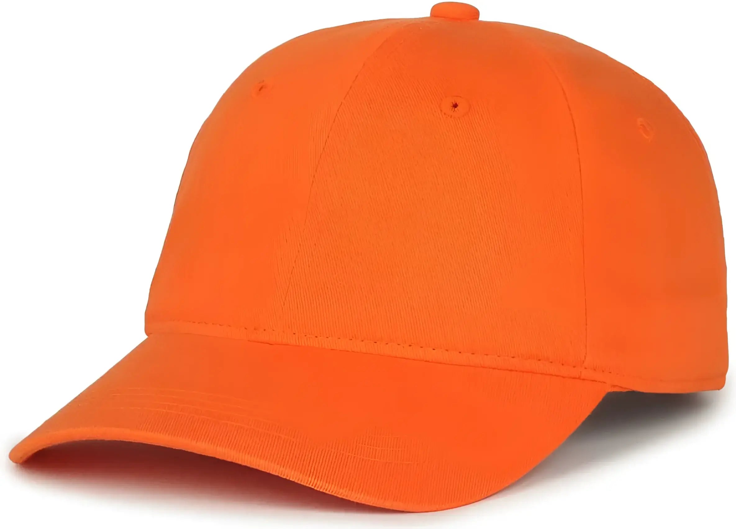 OC Sports GWT-111 Adjustable Strap Garment Wash Cotton Cap - Orange - Orange / 6 7/8’’ - 7 1/2’’