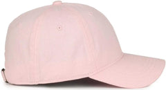 OC Sports GWT-111 Adjustable Strap Garment Wash Cotton Cap - Pink - Pink / 6 3/8’’ - 7’’