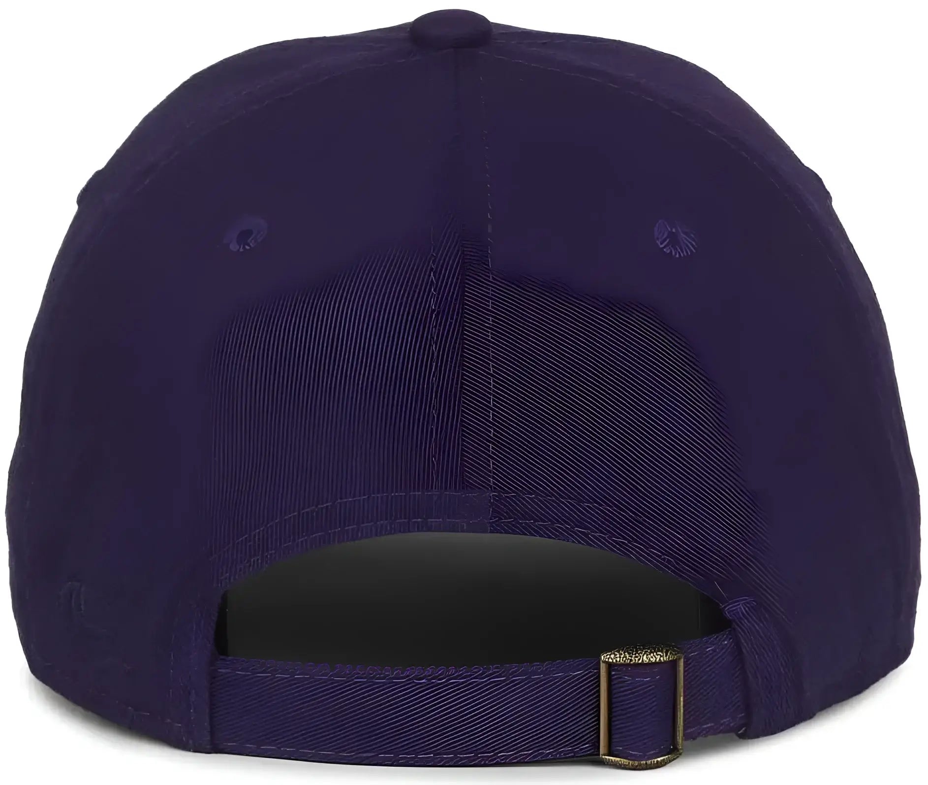 OC Sports GWT-111 Adjustable Strap Garment Wash Cotton Cap - Purple - Purple / 6 7/8’’ - 7 1/2’’