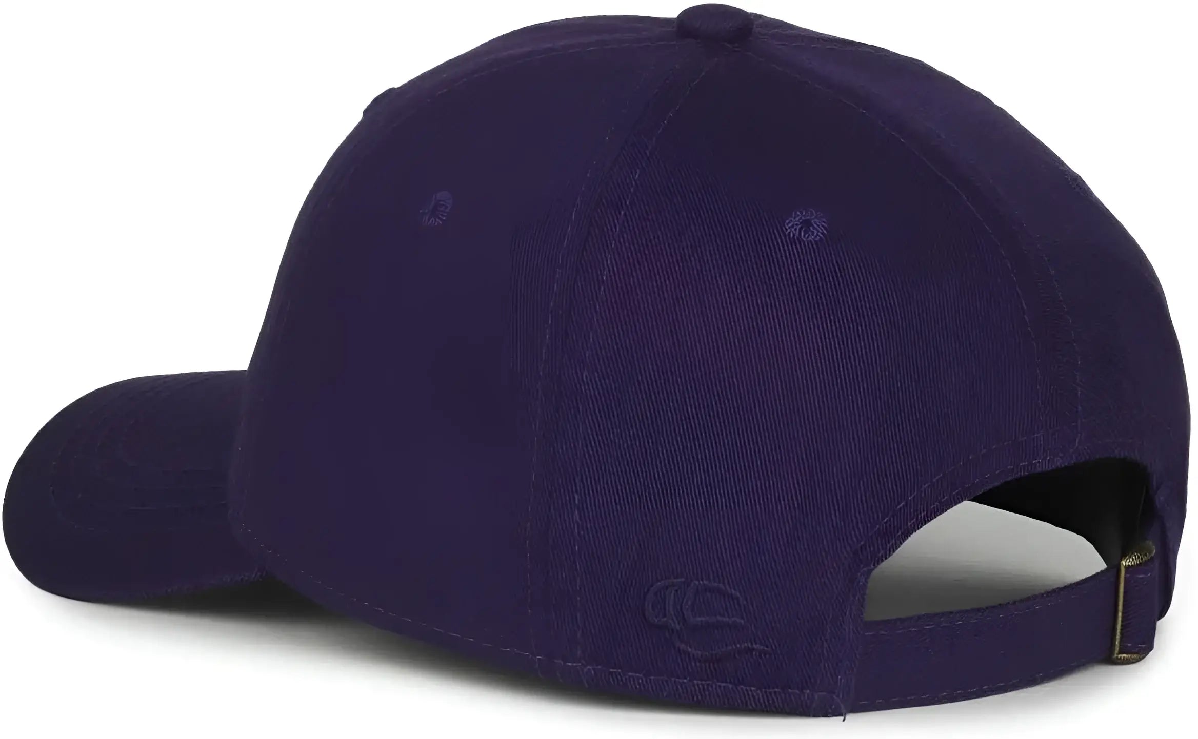 OC Sports GWT-111 Adjustable Strap Garment Wash Cotton Cap - Purple - Purple / 6 7/8’’ - 7 1/2’’