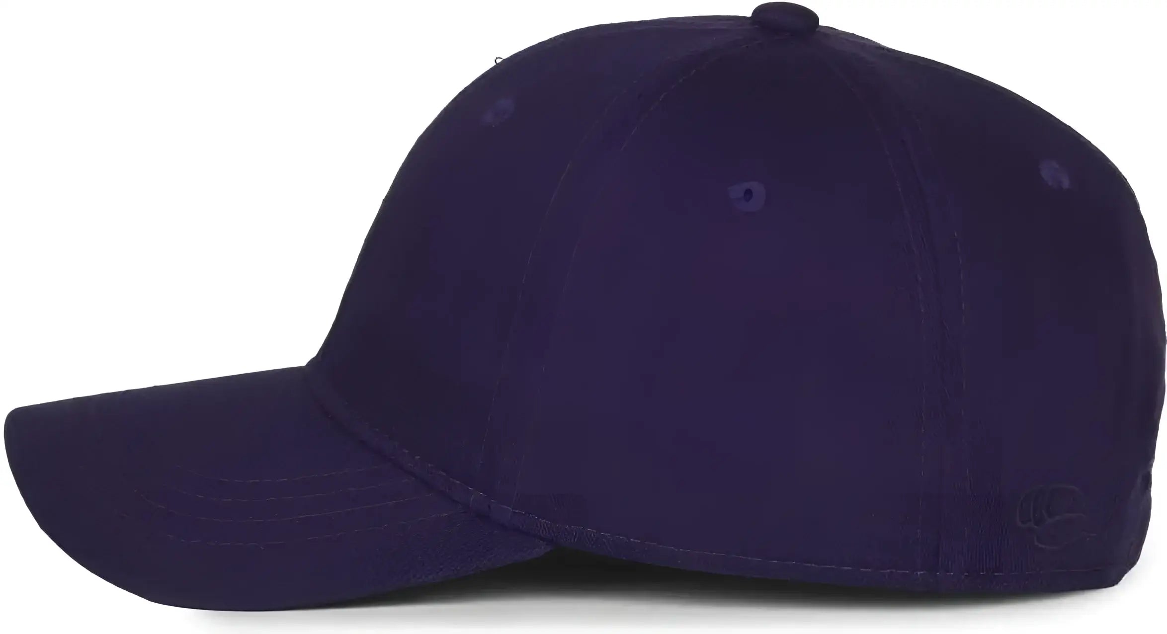 OC Sports GWT-111 Adjustable Strap Garment Wash Cotton Cap - Purple - Purple / 6 7/8’’ - 7 1/2’’