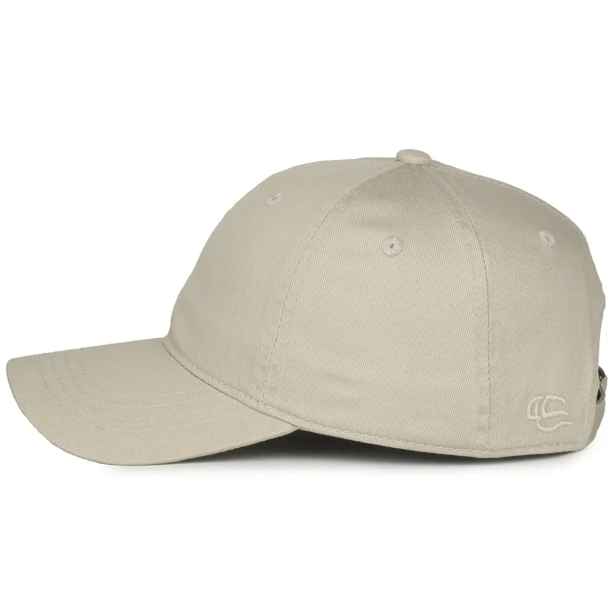 OC Sports GWT-111 Adjustable Strap Garment Wash Cotton Cap - Putty