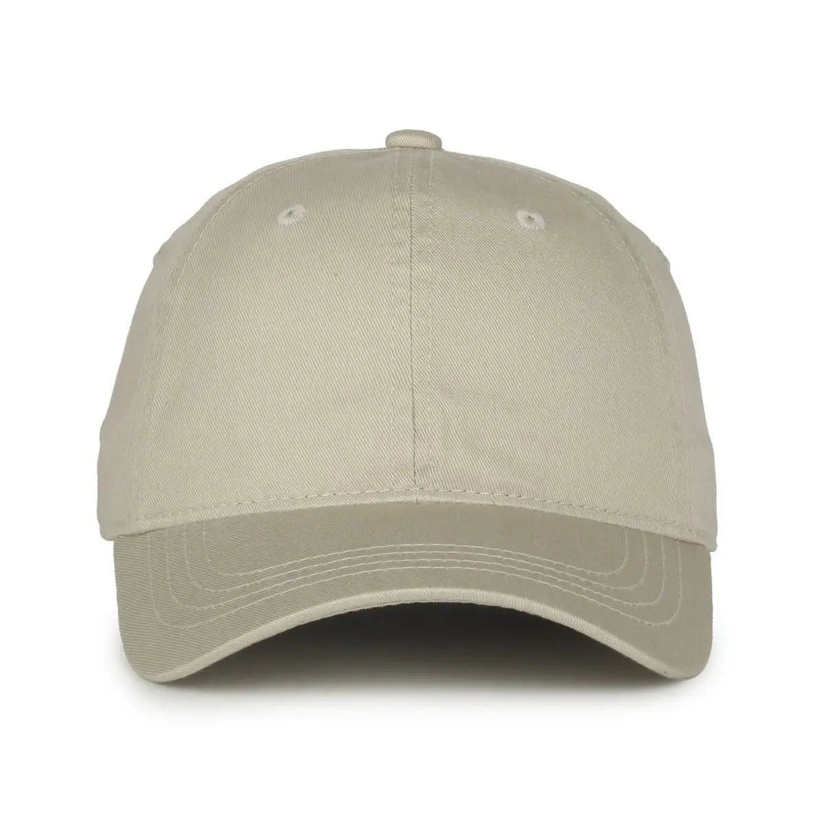 OC Sports GWT-111 Adjustable Strap Garment Wash Cotton Cap - Putty