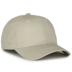 OC Sports GWT-111 Adjustable Strap Garment Wash Cotton Cap - Putty
