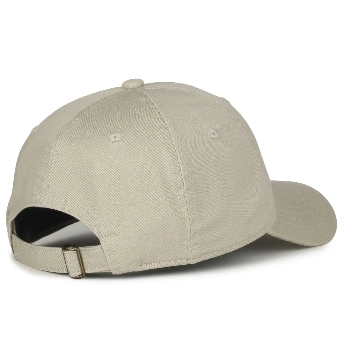 OC Sports GWT-111 Adjustable Strap Garment Wash Cotton Cap - Putty