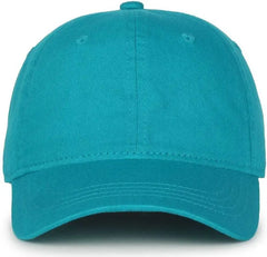 OC Sports GWT-111 Adjustable Strap Garment Wash Cotton Cap - Teal - Teal / 6 7/8’’ - 7 1/2’’