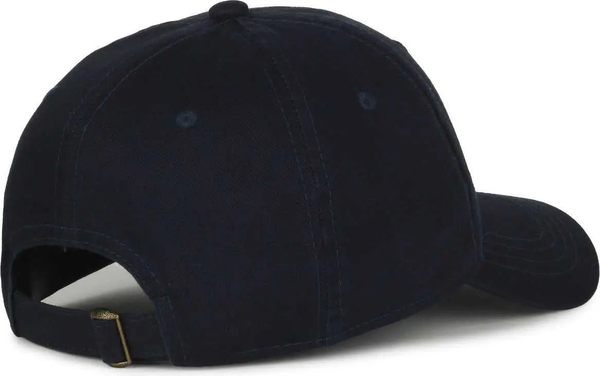 OC Sports GWT-111 Adjustable Strap Garment Wash Cotton Cap - True Navy