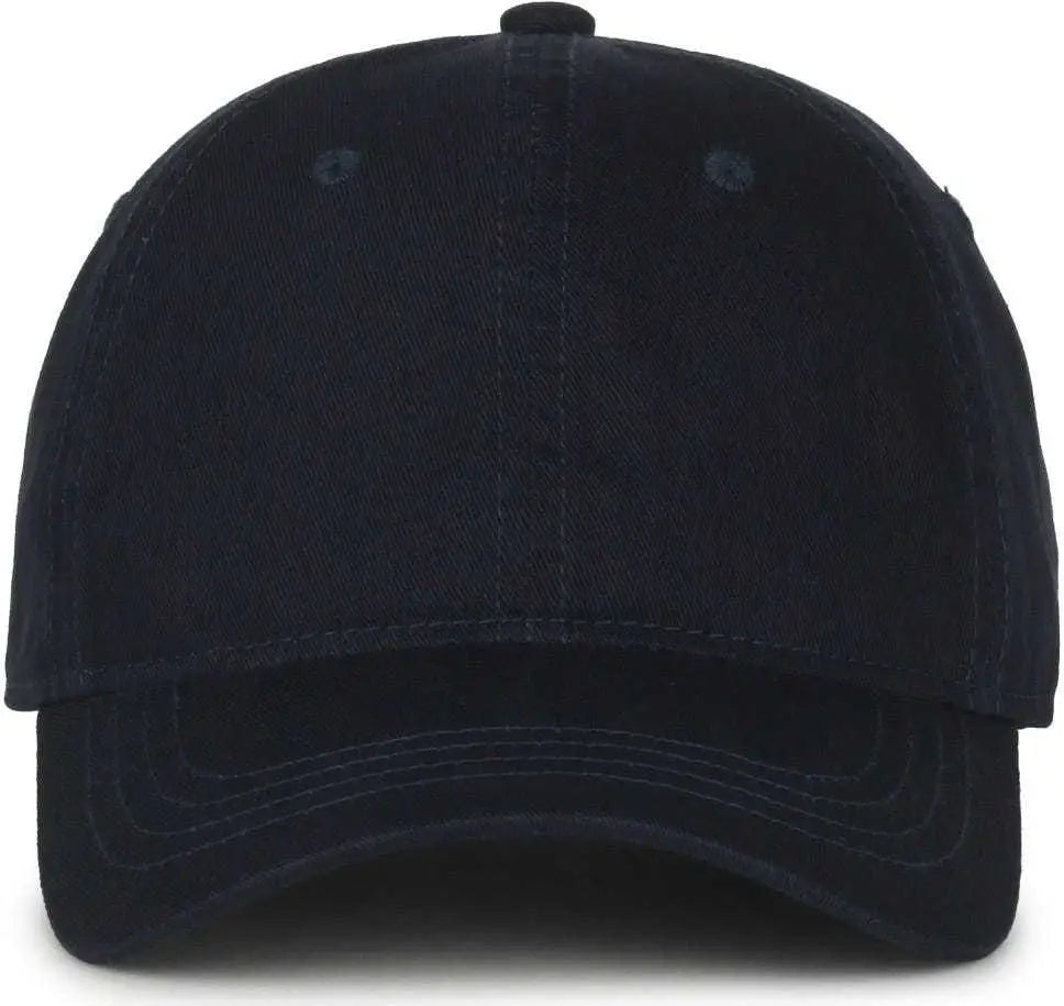 OC Sports GWT-111 Adjustable Strap Garment Wash Cotton Cap - True Navy