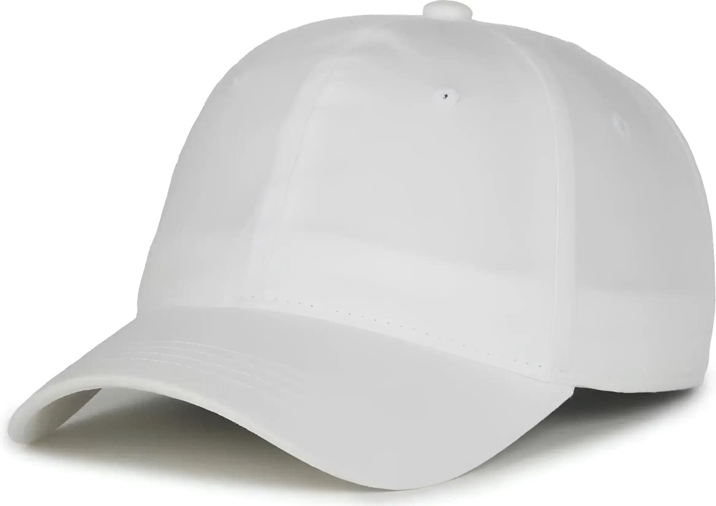 OC Sports GWT-111 Adjustable Strap Garment Wash Cotton Cap - White - White / 6 7/8’’ - 7 1/2’’