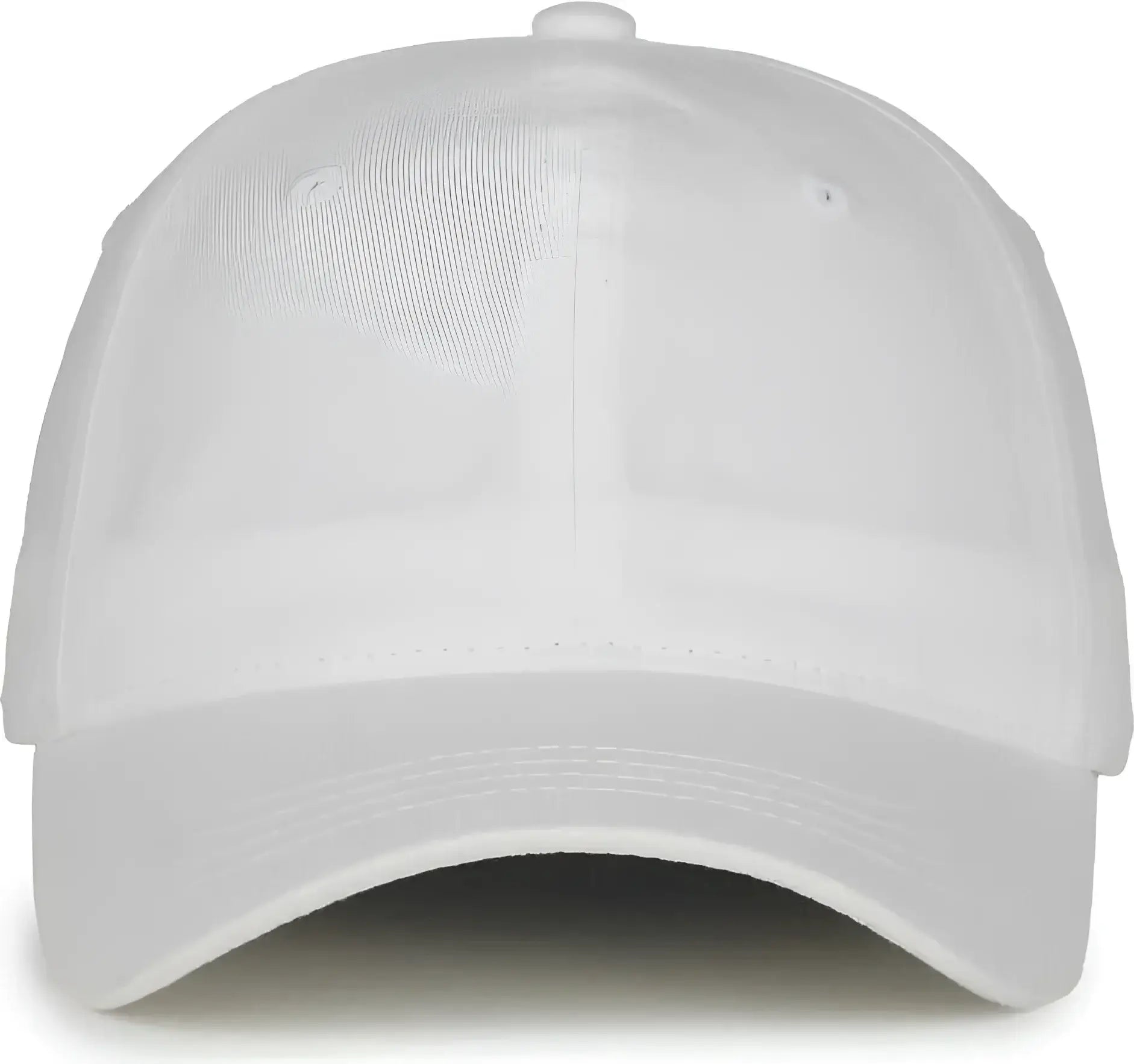 OC Sports GWT-111 Adjustable Strap Garment Wash Cotton Cap - White - White / 6 7/8’’ - 7 1/2’’