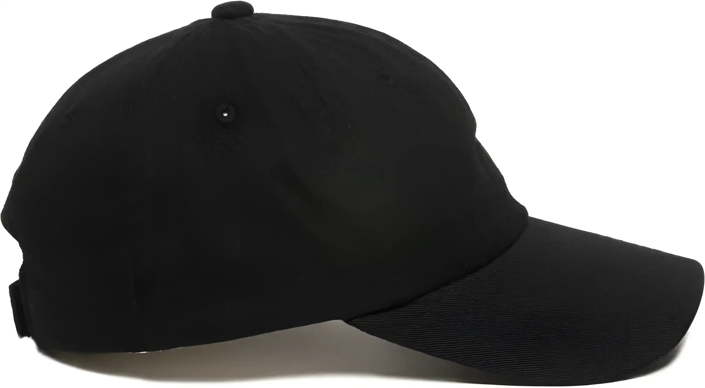 OC Sports GWT-116 Adj. Garment Wash Cotton Baseball Cap - Black - Black / 6 7/8’’ - 7 1/2’’