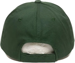 OC Sports GWT-116 Adj. Garment Wash Cotton Baseball Cap - Dark Green - Forest / 6 7/8’’ - 7 1/2’’