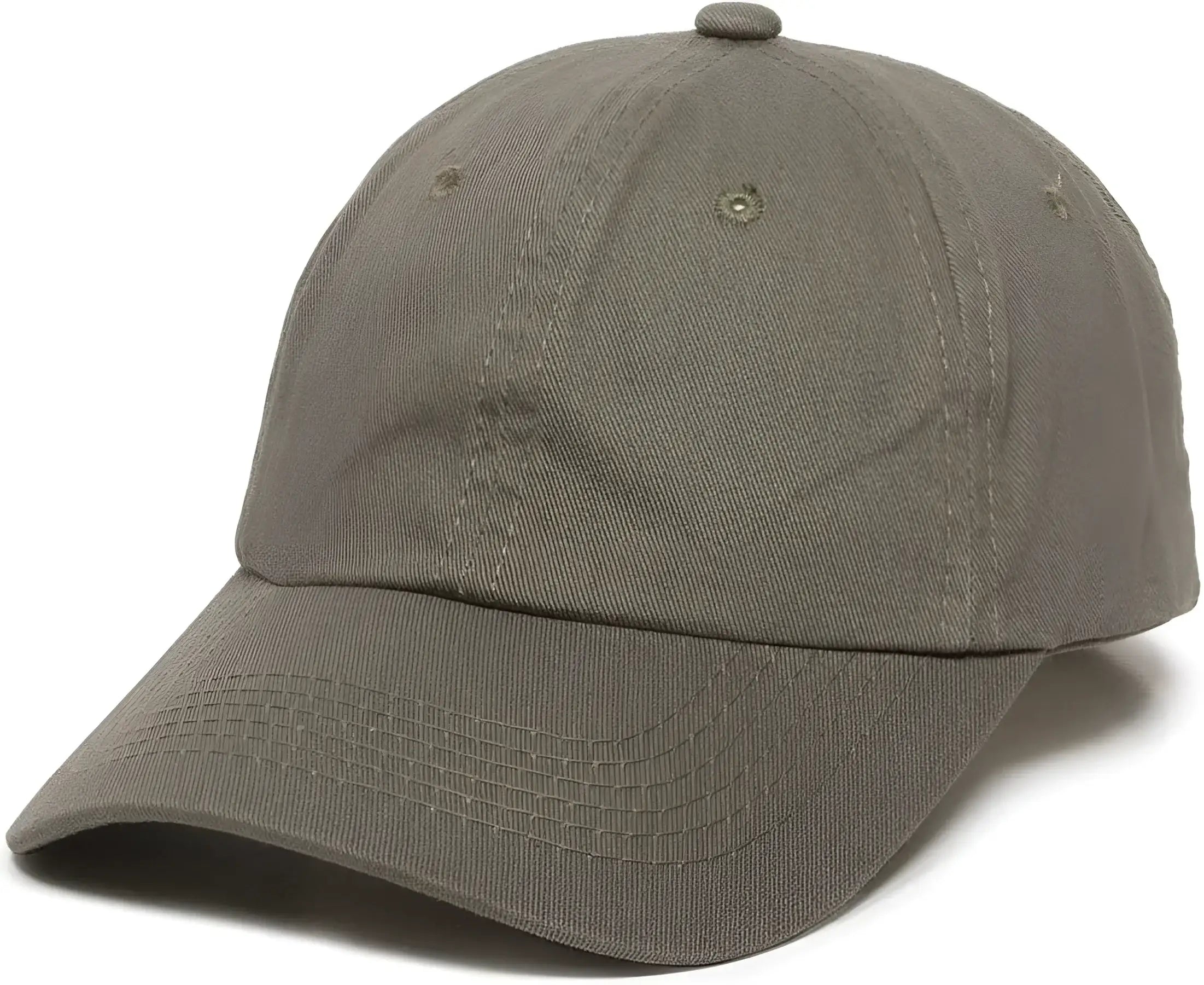OC Sports GWT-116 Adj. Garment Wash Cotton Baseball Cap - Loden - Dark Gray / 6 7/8’’ - 7 1/2’’