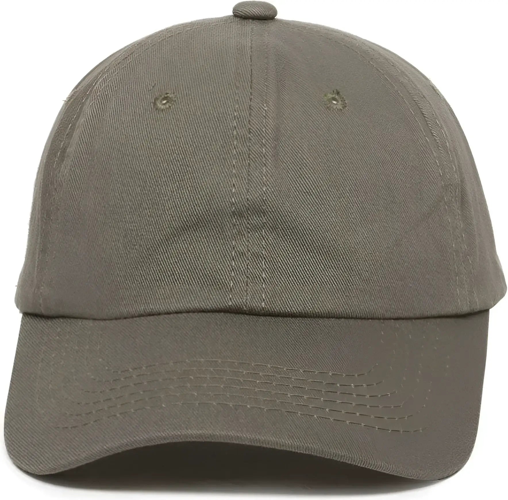 OC Sports GWT-116 Adj. Garment Wash Cotton Baseball Cap - Loden - Dark Gray / 6 7/8’’ - 7 1/2’’