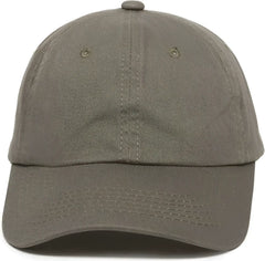 OC Sports GWT-116 Adj. Garment Wash Cotton Baseball Cap - Loden - Dark Gray / 6 7/8’’ - 7 1/2’’
