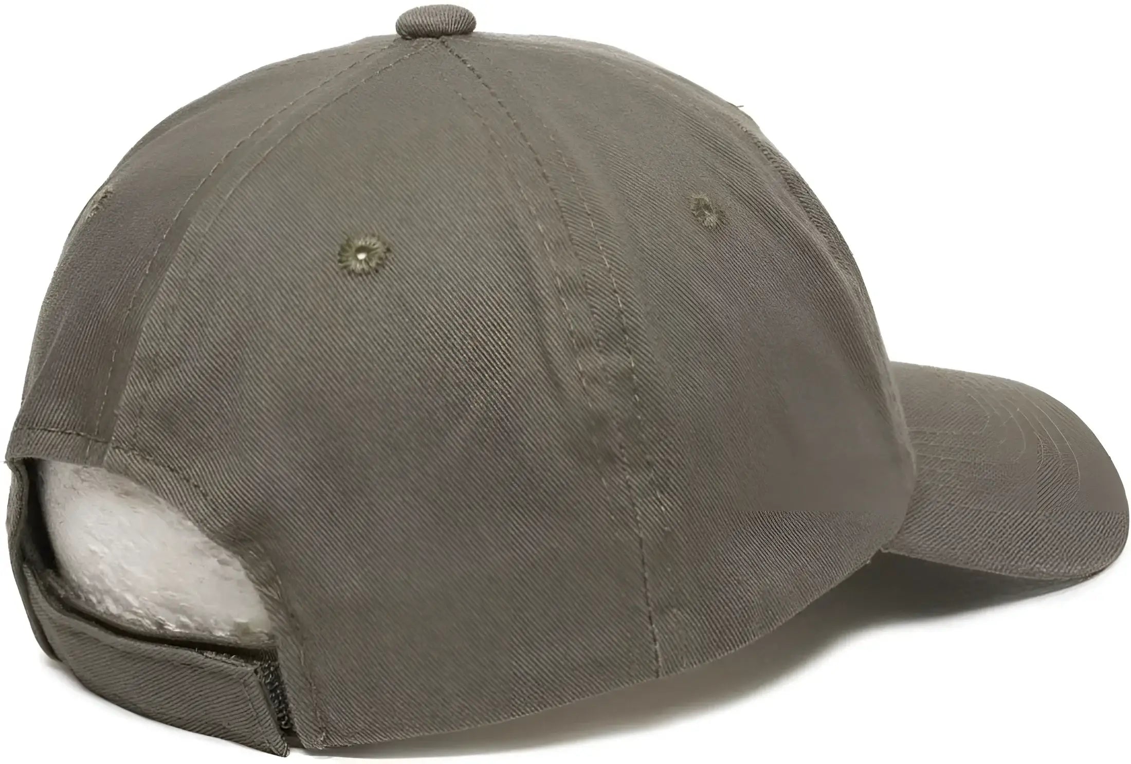 OC Sports GWT-116 Adj. Garment Wash Cotton Baseball Cap - Loden - Dark Gray / 6 7/8’’ - 7 1/2’’