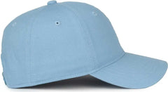 OC Sports GWT-SB Garment Washed Snap Back Dad Cap - Light Blue - Blue / OSFM