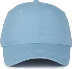 OC Sports GWT-SB Garment Washed Snap Back Dad Cap - Light Blue - Blue / OSFM
