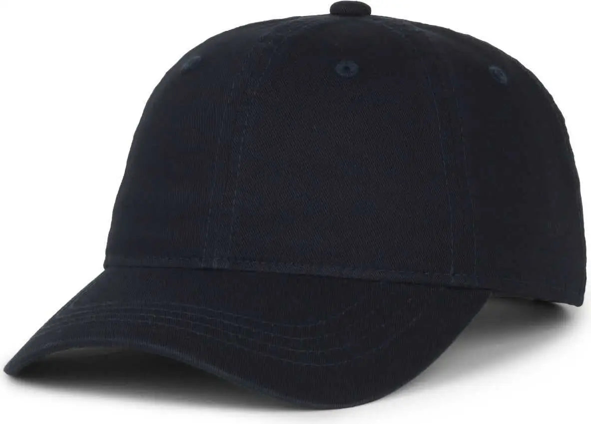 OC Sports GWT-SB Garment Washed Snap Back Dad Cap - True Navy - Navy / OSFM