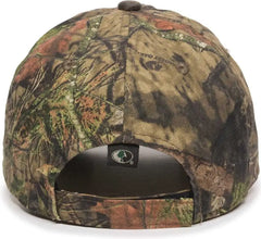OC Sports HPC-305 Adjustable Cap - Brown Mossy Oak Break-Up Country - Brown Mossy Oak Break-Up Country / 6 7/8’’ - 7