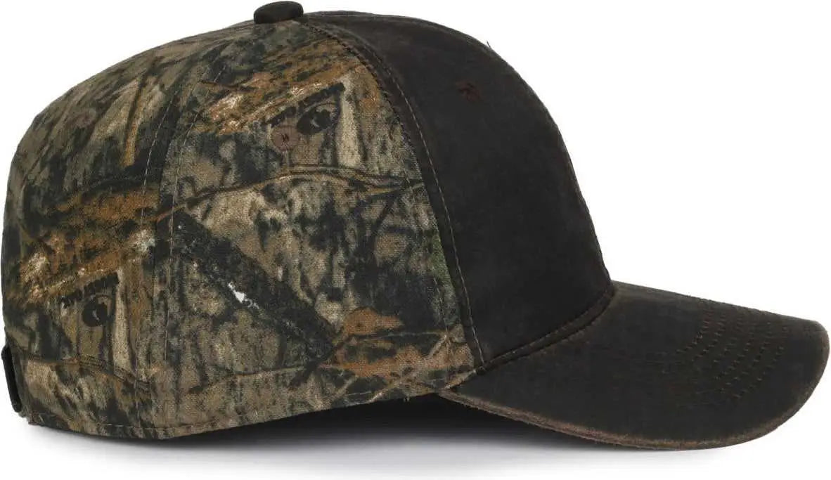OC Sports HPC-305 Adjustable Cap - Brown Mossy Oak Country DNA - Mossy Oak / OSFM