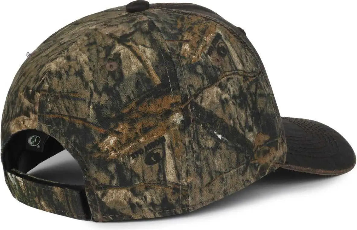 OC Sports HPC-305 Adjustable Cap - Brown Mossy Oak Country DNA - Mossy Oak / OSFM