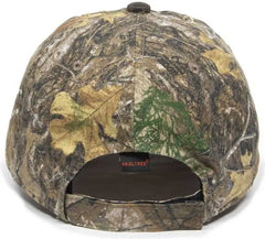 OC Sports HPC-305 Adjustable Cap - Brown Realtree Edge - Brown Realtree / 6 7/8’’ - 7 1/2’’