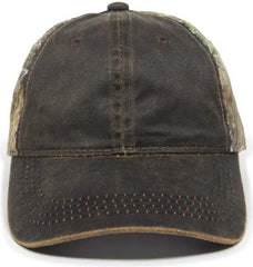 OC Sports HPC-305 Adjustable Cap - Brown Realtree Edge - Brown Realtree / 6 7/8’’ - 7 1/2’’