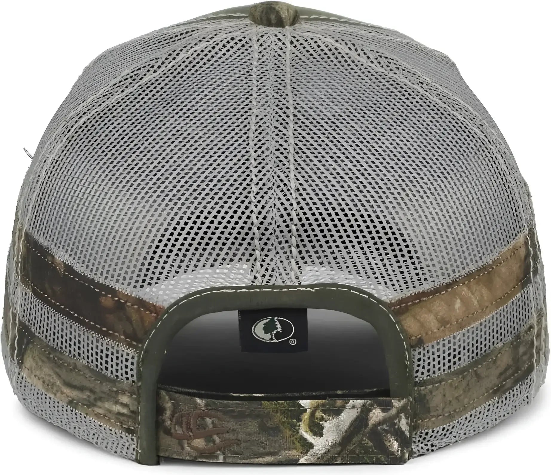 OC Sports HPC-400M Weathered Cotton Mesh Back Cap - Olive Light Gray Mossy Oak Country Dna - Mossy Oak / OSFM