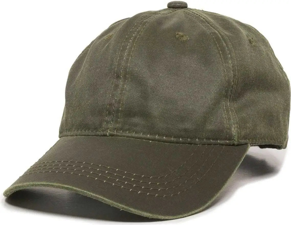 OC Sports HPD-605 Adjustable Cap - Olive - Olive / 6 7/8’’ - 7 1/2’’
