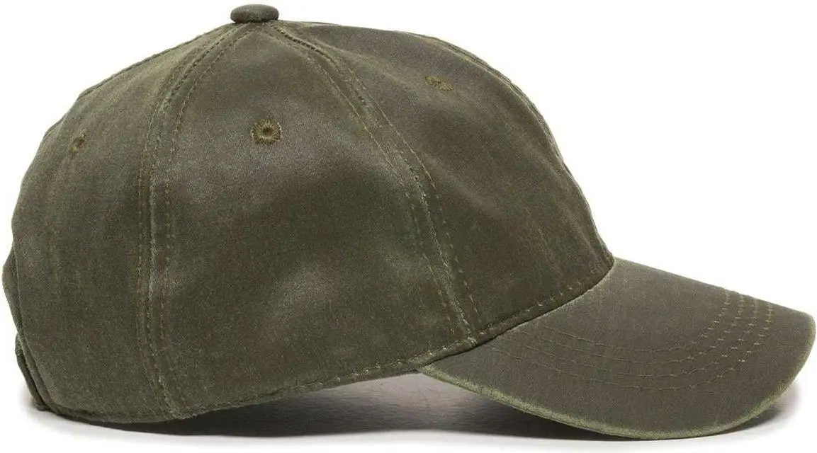 OC Sports HPD-605 Adjustable Cap - Olive - Olive / 6 7/8’’ - 7 1/2’’