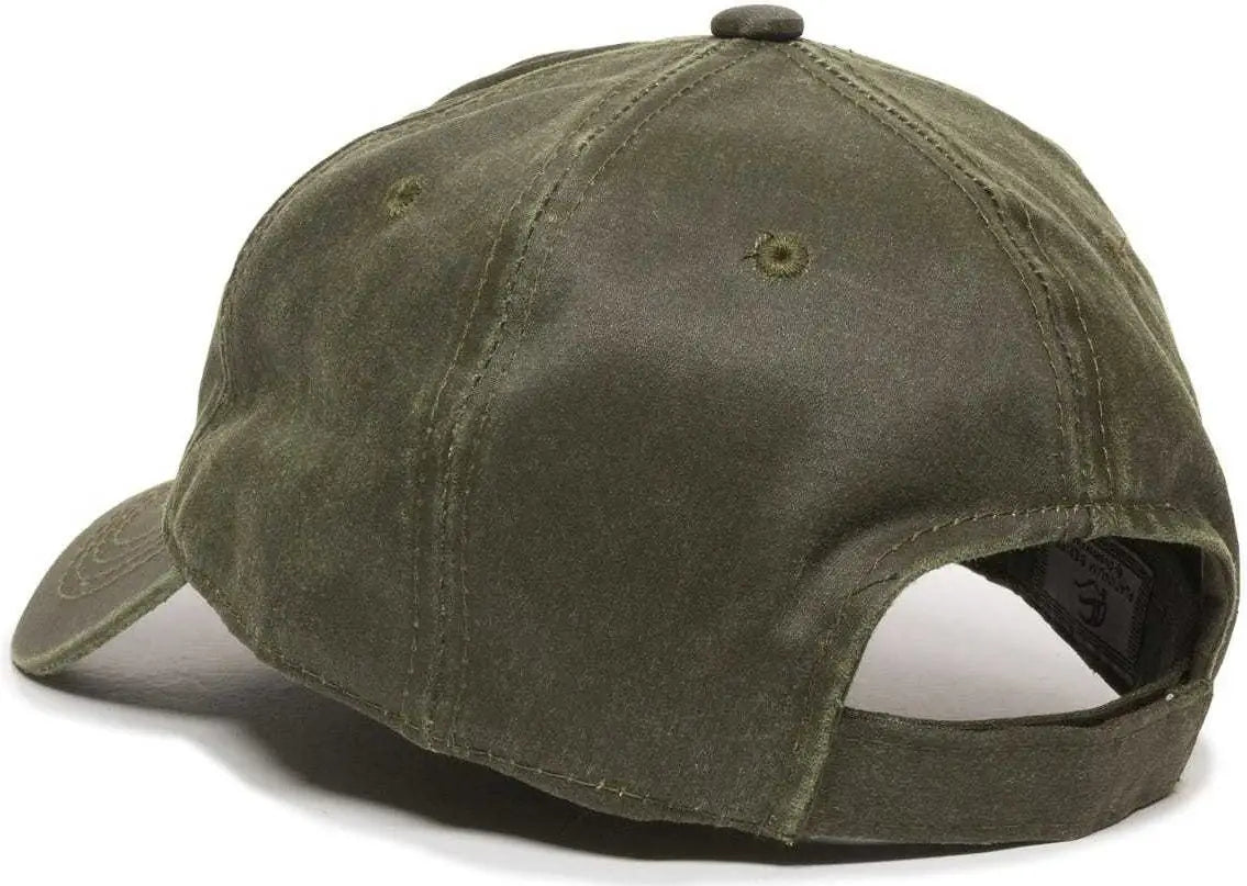 OC Sports HPD-605 Adjustable Cap - Olive - Olive / 6 7/8’’ - 7 1/2’’