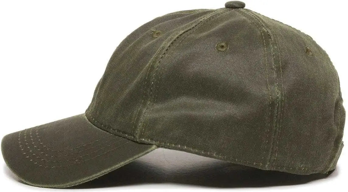 OC Sports HPD-605 Adjustable Cap - Olive - Olive / 6 7/8’’ - 7 1/2’’