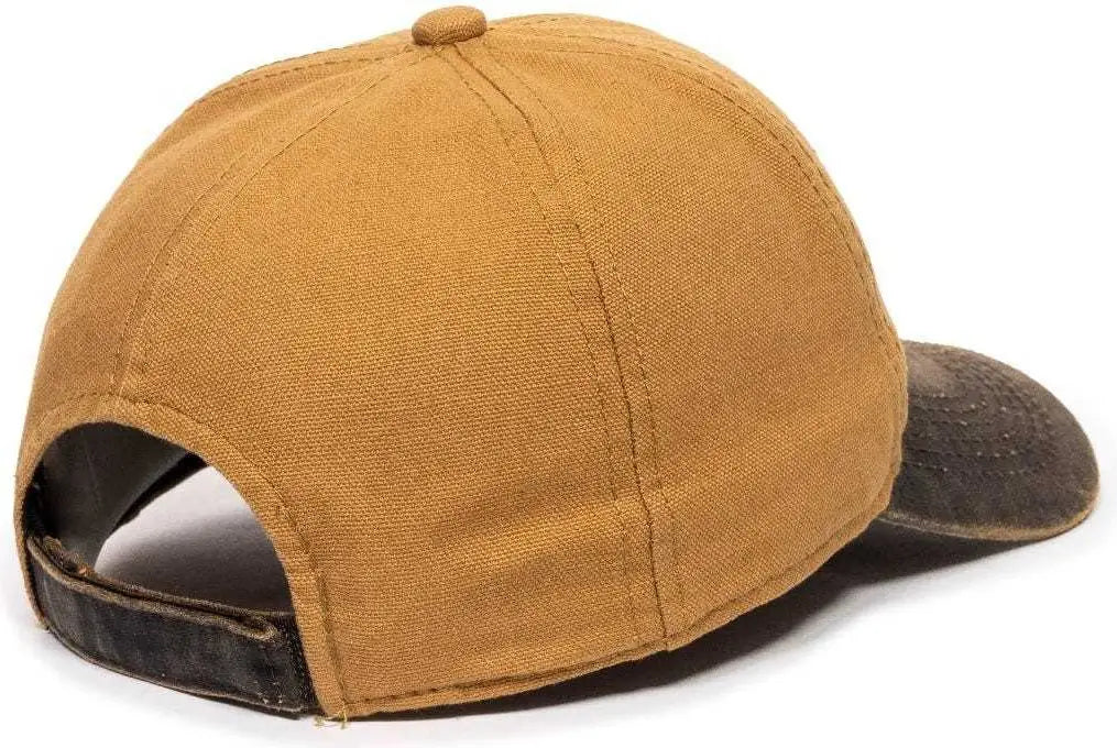 OC Sports HPK-100 Adjustable Cap - DUK Brown Brown - Tan Brown / 6 7/8’’ - 7 1/2’’
