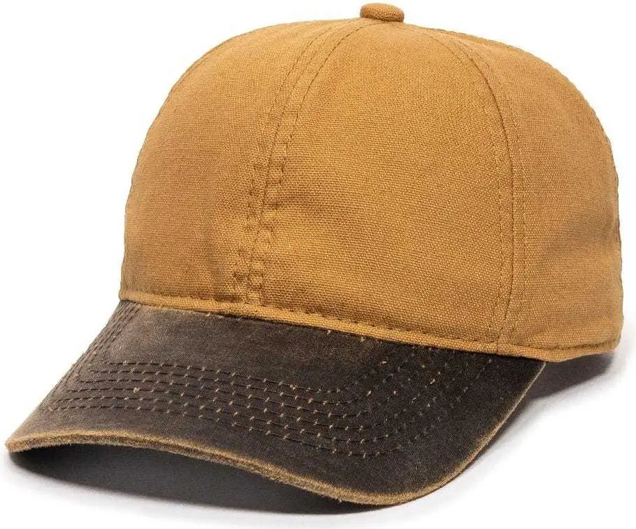 OC Sports HPK-100 Adjustable Cap - DUK Brown Brown - Tan Brown / 6 7/8’’ - 7 1/2’’