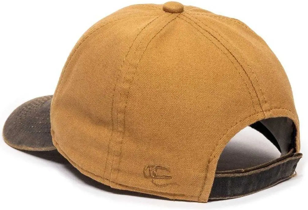 OC Sports HPK-100 Adjustable Cap - DUK Brown Brown - Tan Brown / 6 7/8’’ - 7 1/2’’