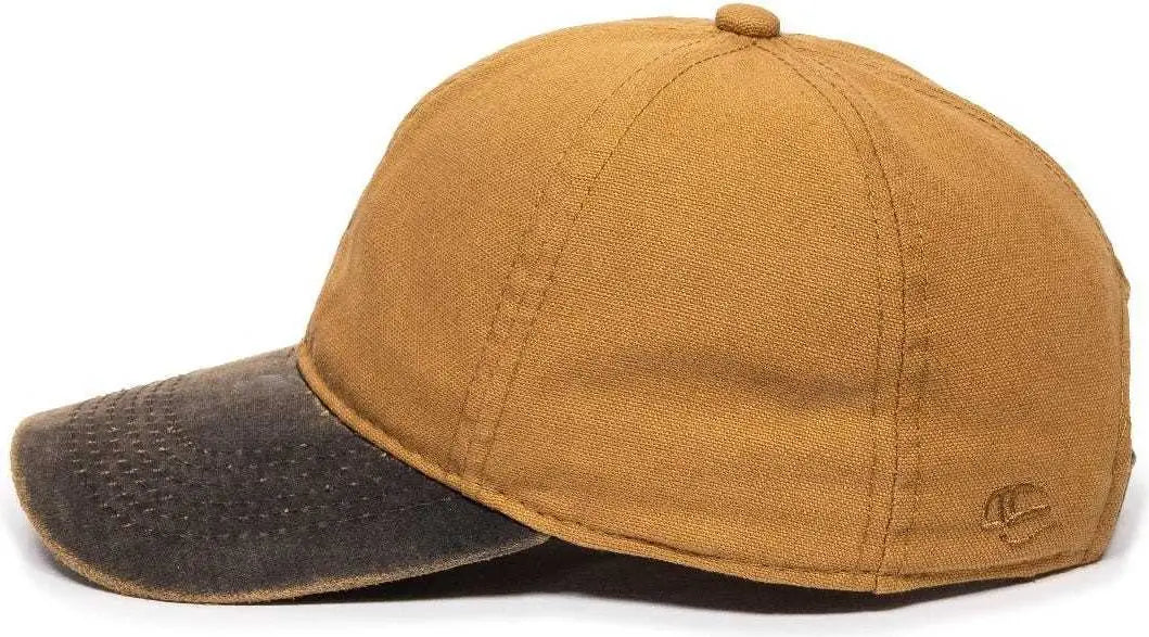 OC Sports HPK-100 Adjustable Cap - DUK Brown Brown - Tan Brown / 6 7/8’’ - 7 1/2’’