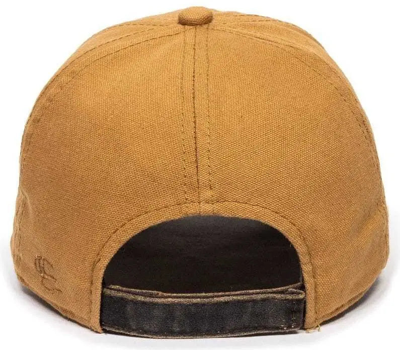 OC Sports HPK-100 Adjustable Cap - DUK Brown Brown - Tan Brown / 6 7/8’’ - 7 1/2’’