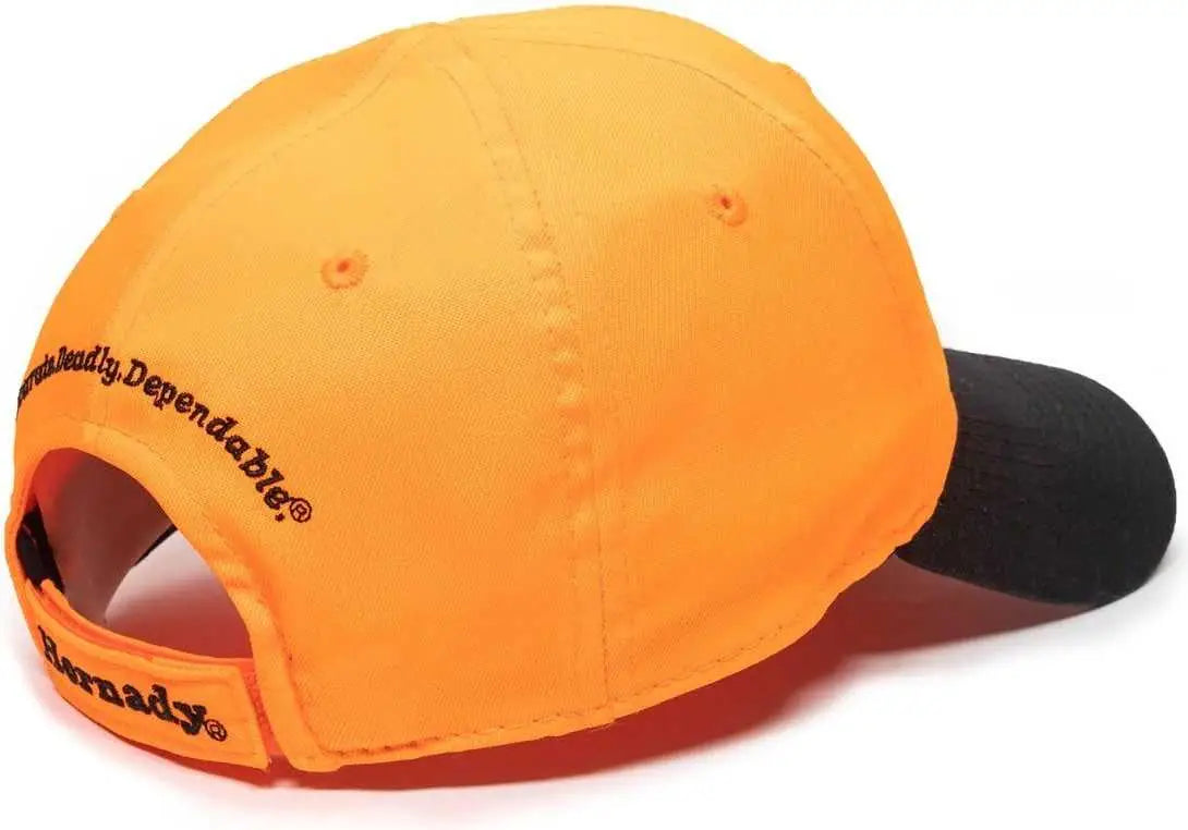 OC Sports HRN05A Hornady Series Cap Blaze Black Blaze Black / OSFM