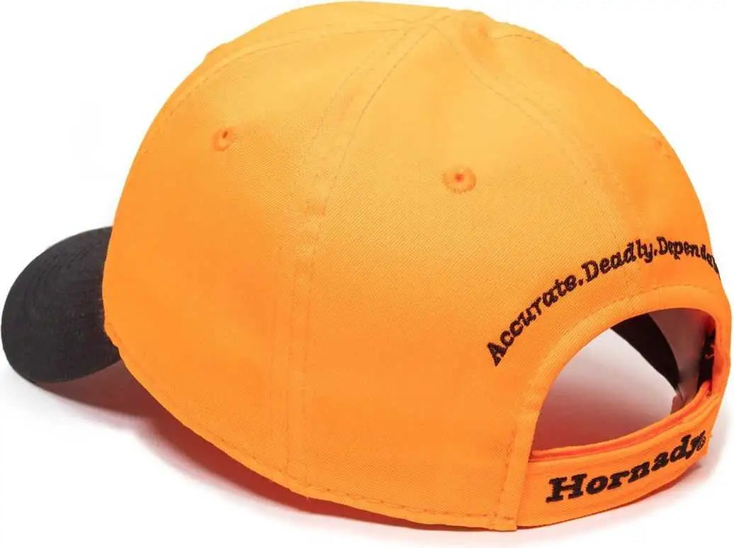 OC Sports HRN05A Hornady Series Cap Blaze Black Blaze Black / OSFM