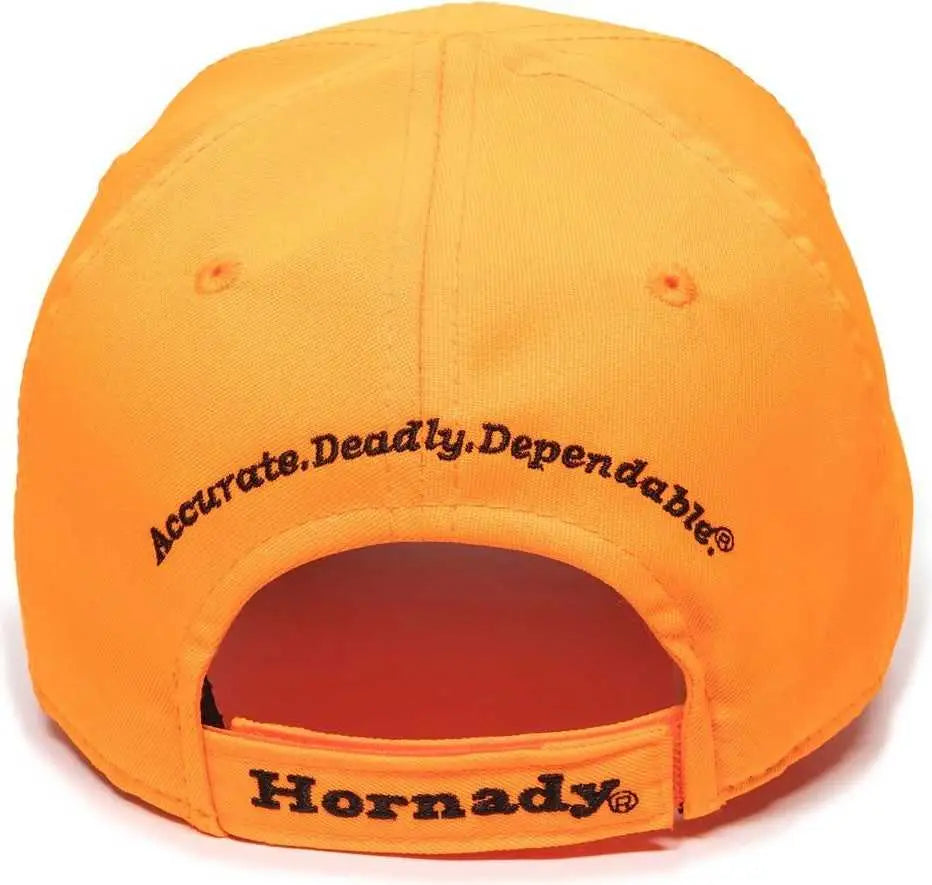 OC Sports HRN05A Hornady Series Cap Blaze Black Blaze Black / OSFM