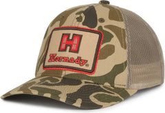 OC Sports HRN09 Hornady Series Cap - Brown Generic Woodland Camo Tan - Tan / OSFM